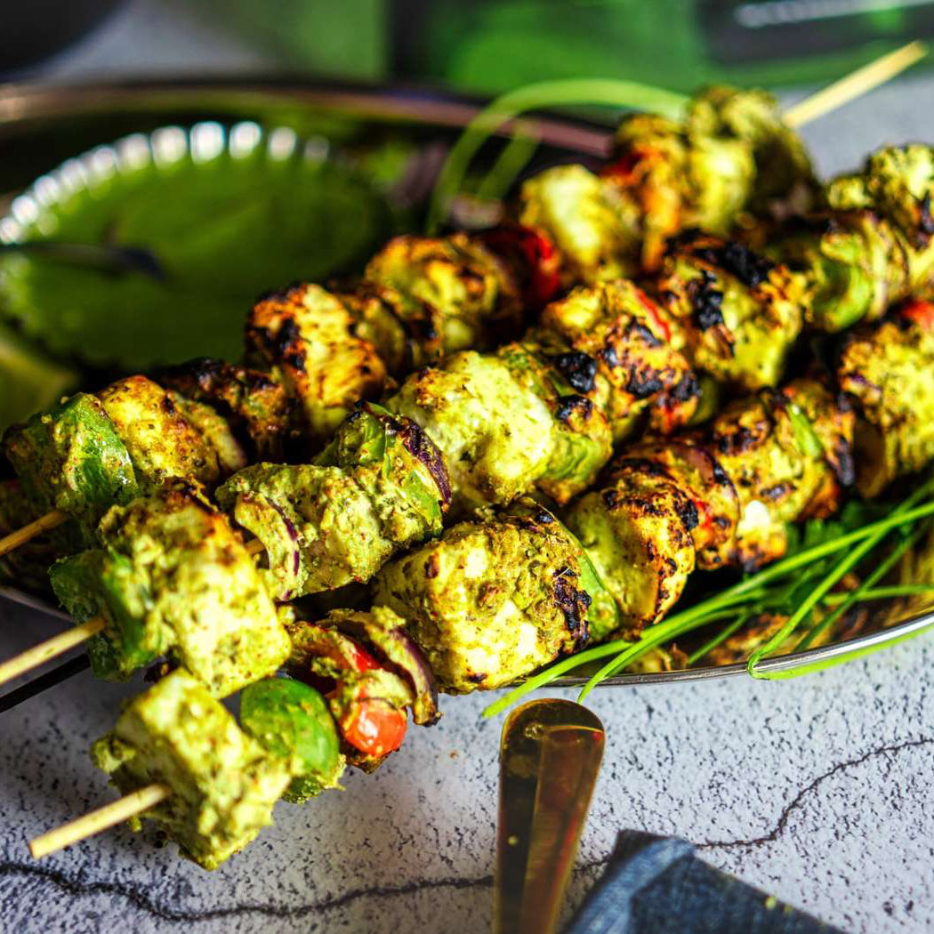 Paneer Haryali Tikka