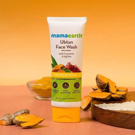 Mamaearth Ubtan Natural Glow Face Wash 100ml