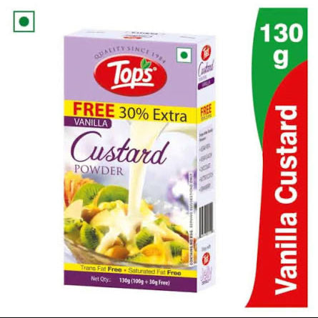 Tops Custard Powder 130gm