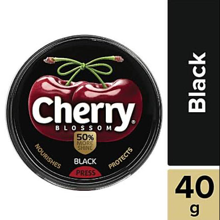 Cherry Black Shoe Polish 40gm