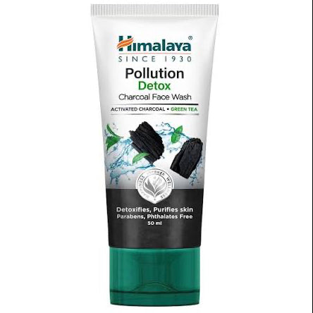 Himalaya Pollution Detox Charcoal Face Wash 50ml