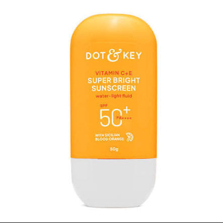 DOT & KEY Vitamin C+E Super Bright Sunscreen (Water-Light Fluid)50gm