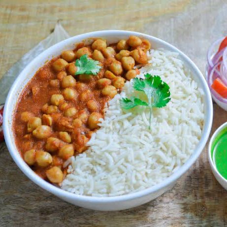 Chhole Chawal