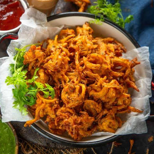 Onion Pakauda  (8 Pcs.)